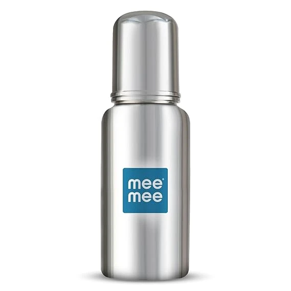 Mee Mee Baby Steel Feeding Bottle 240ml |