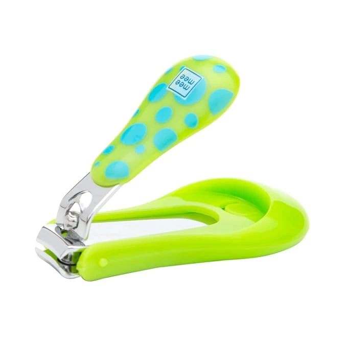 Mee Mee Protective Baby Nail Clipper Cutter with Skin Guard (Green)
