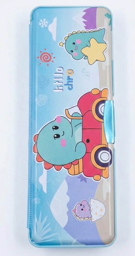 Plastic Multifunctional School Pencil sky blue