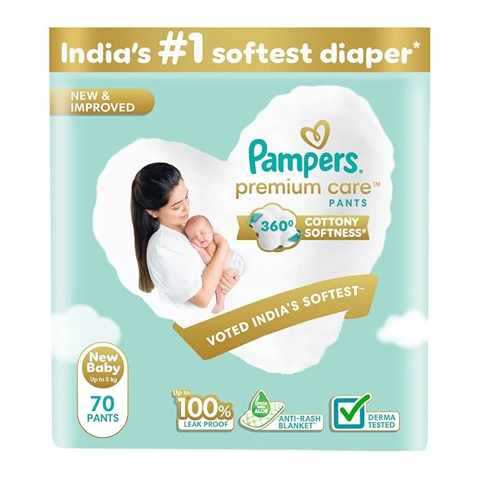 Pampers  NB 70 pants