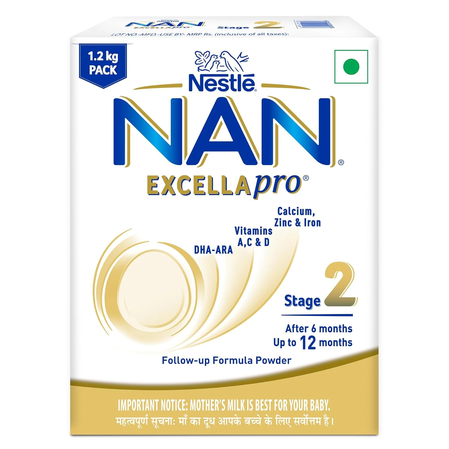 Nestlé NAN EXCELLAPRO Stage 2 1.2kg