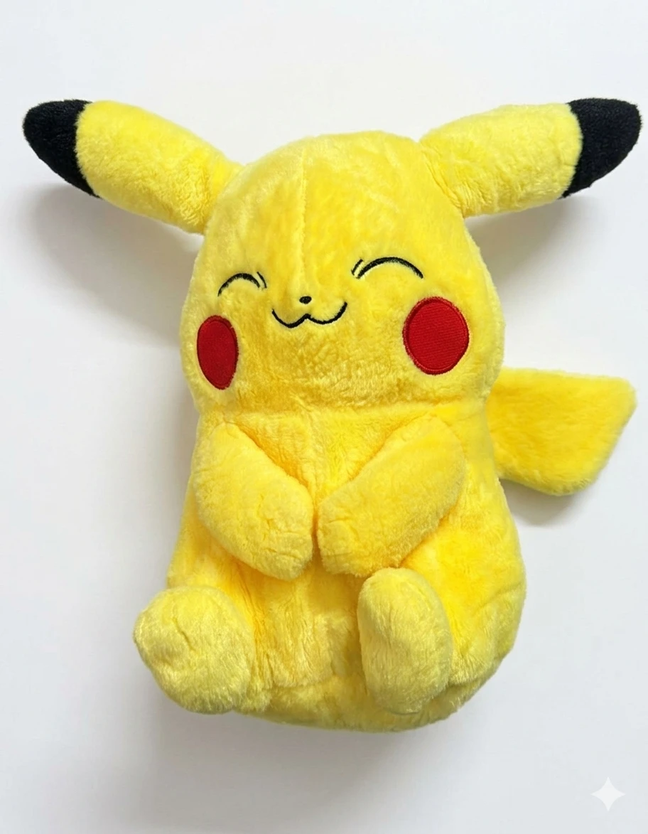 Pika soft toy yellow