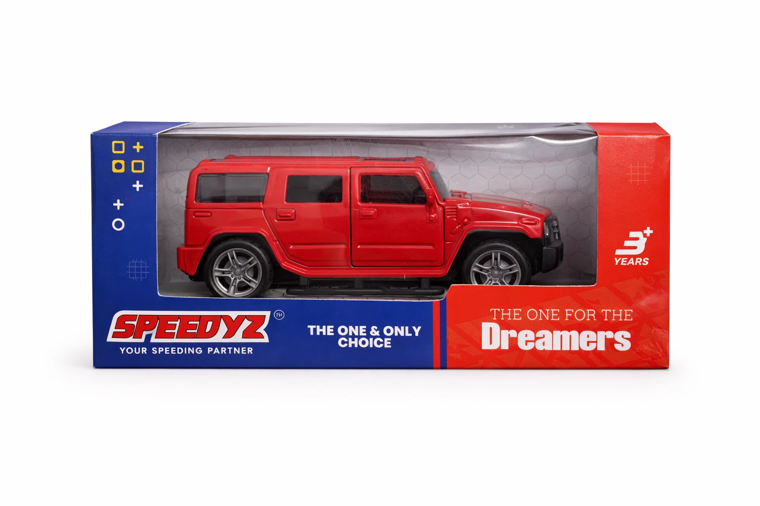 Speedyz Die-Cast SUV Toy Car for Kids (3+ Years)