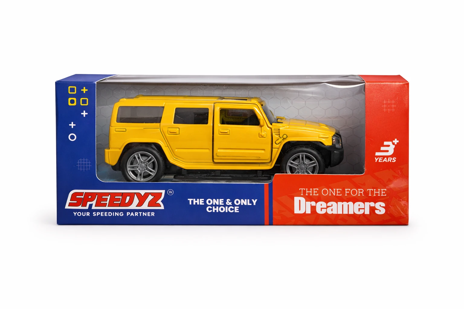 Speedyz Die-Cast SUV Toy Car for Kids (3+ Years)