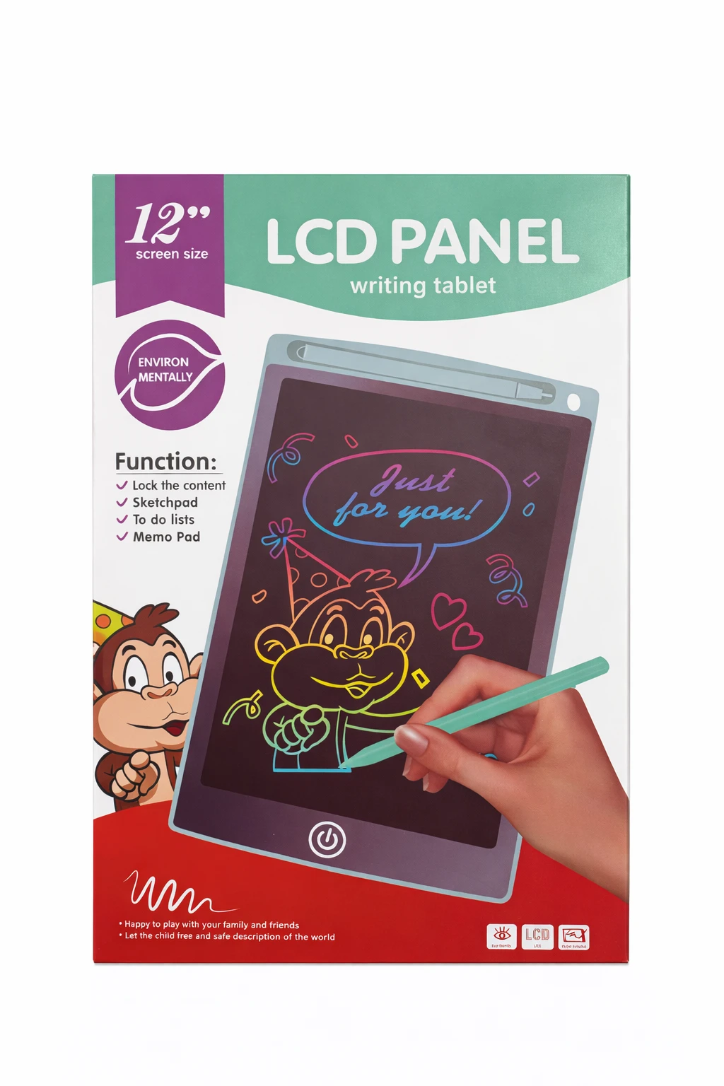 12 Inch LCD Writing Tablet for Kid