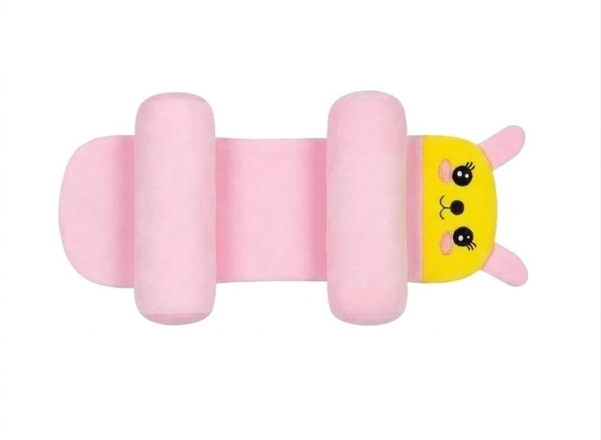 Guitar Pillow for Baby Kids Plush Toy, Soft Sleeping Decoration Cushion pink