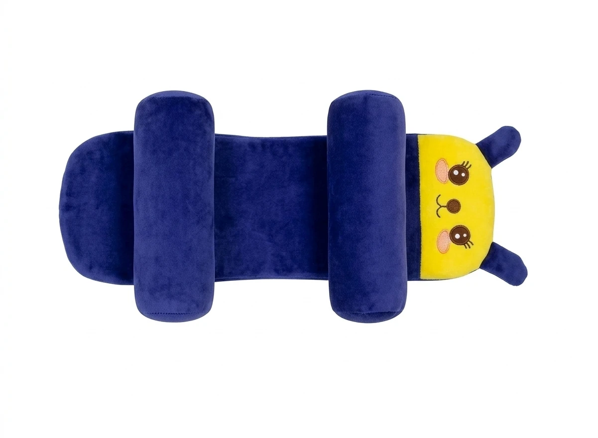 Guitar Pillow for Baby Kids Plush Toy, Soft Sleeping Decoration Cushion blue