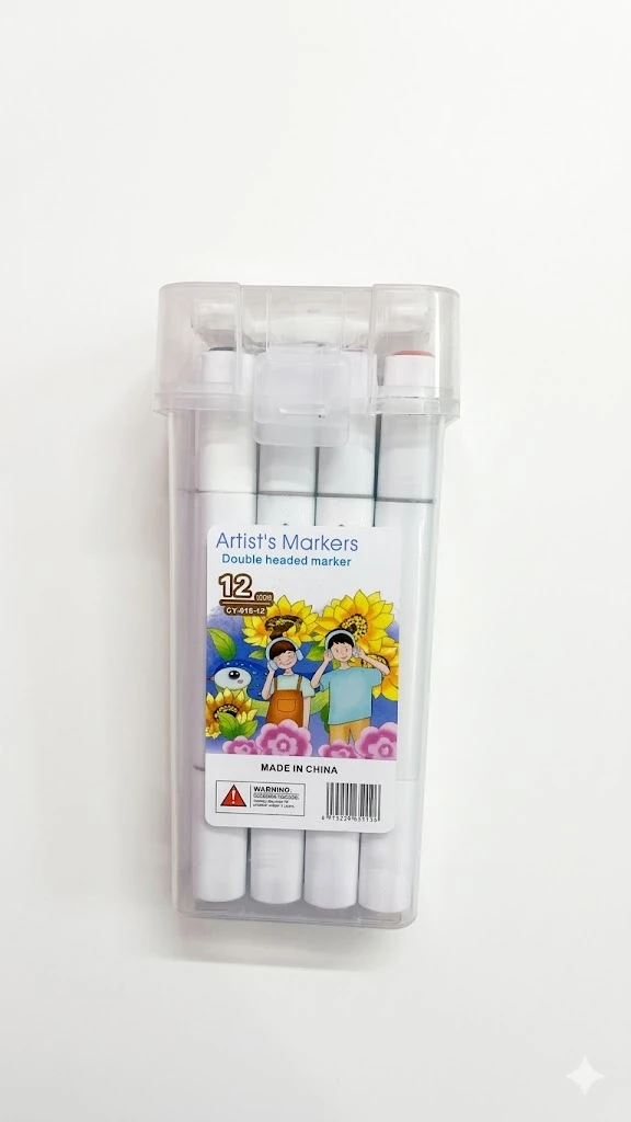 Artist’s Markers 12 Color Set