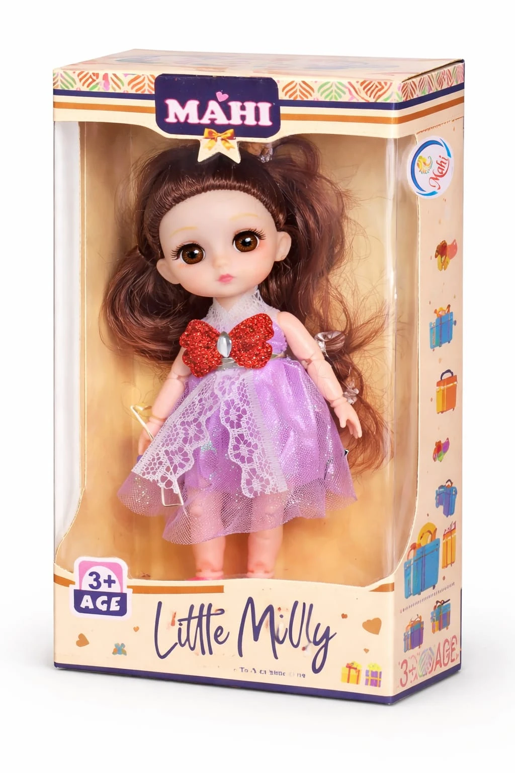 Mahi Little Milly Fashion Doll for Girls (Pack of 1)