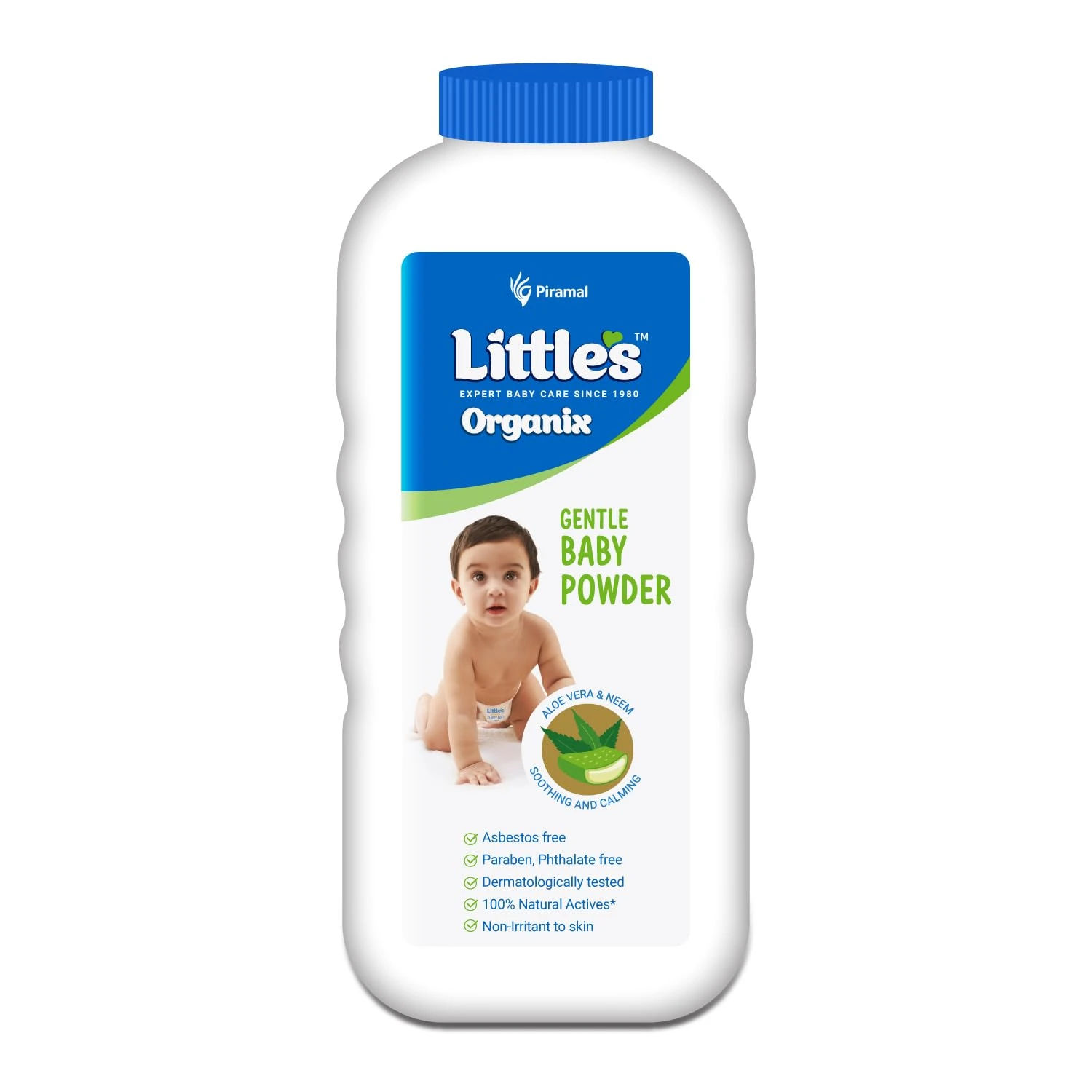 Little's Organix Gentle Baby Powder I Enriched wIth Organic Ingredients - Neem & Aloe Vera extracts