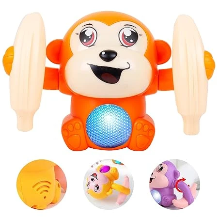 Happy Kids banana monkey toy Mix color