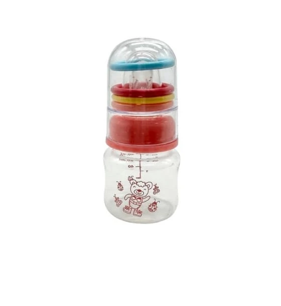 Mumlove 60ml Baby PP Feeding Milk Bottle Newborn Baby Feeding Bottle With Rattles