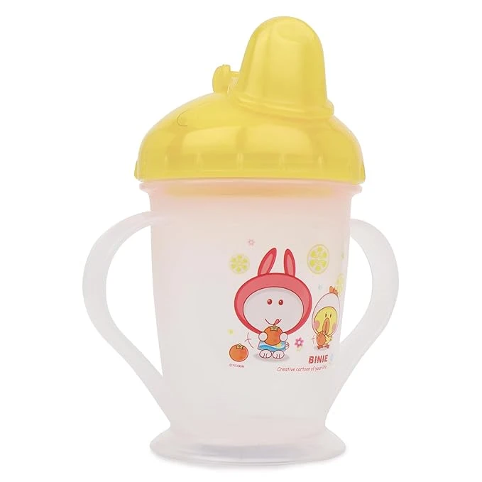 Binie Baby Shipper Bottle 240ml Yellow