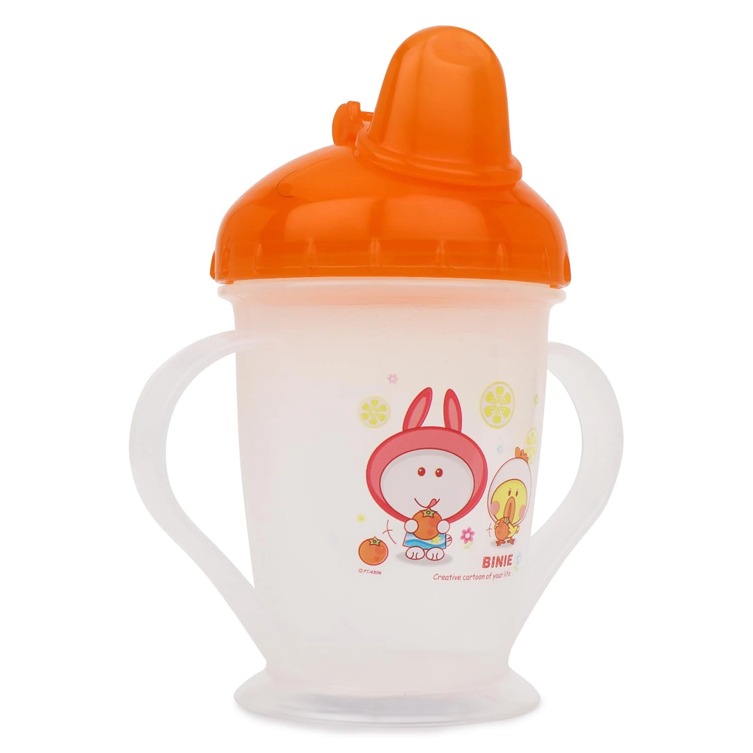Binie Baby Shipper Bottle 240ml Orange
