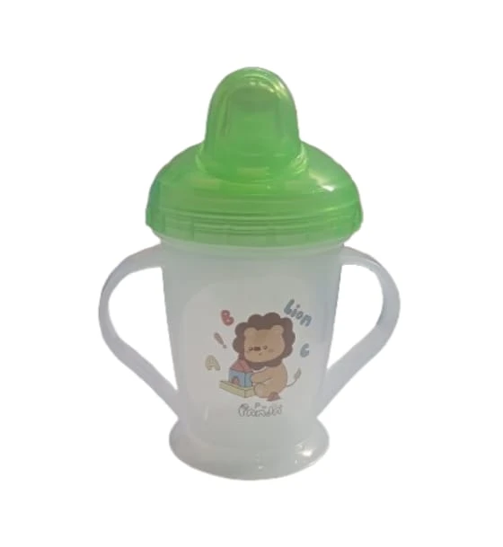 P for Panda Baby Shipper Bottle 240ml Green