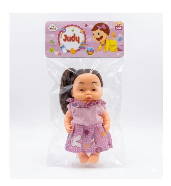 Manku Judu Cute Baby Girl Doll Pink Dress