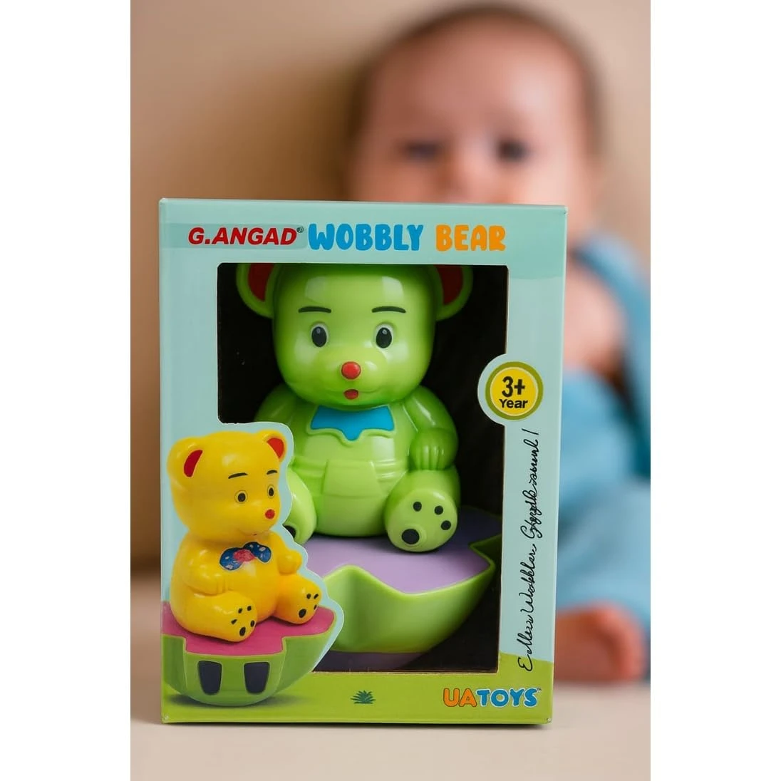 Wobbly Bear Dancing & Wobbling Bear with Music & Lights Toys