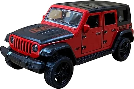 Alloy Trendy Die-Cast Pull Back Toy Car Red