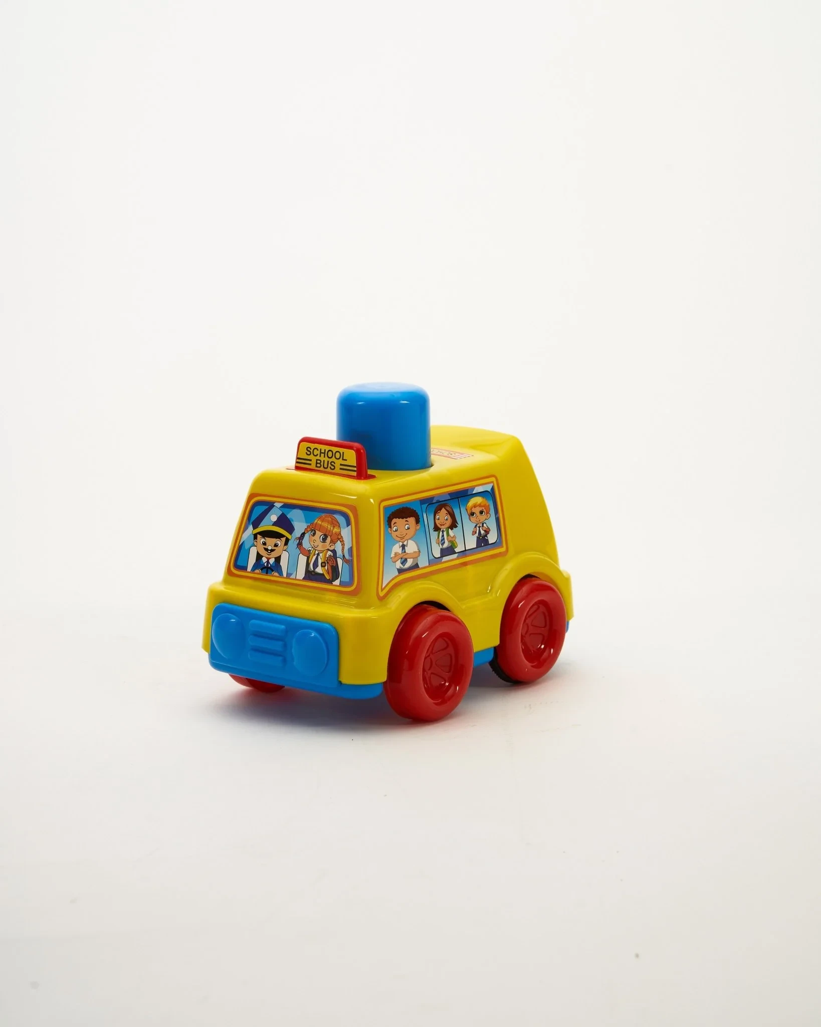 Push & Go School Bus Toy for Babies & Toddlers |