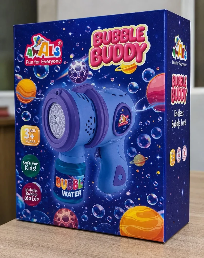Bubble Buddy (Kids Bubble Gun)