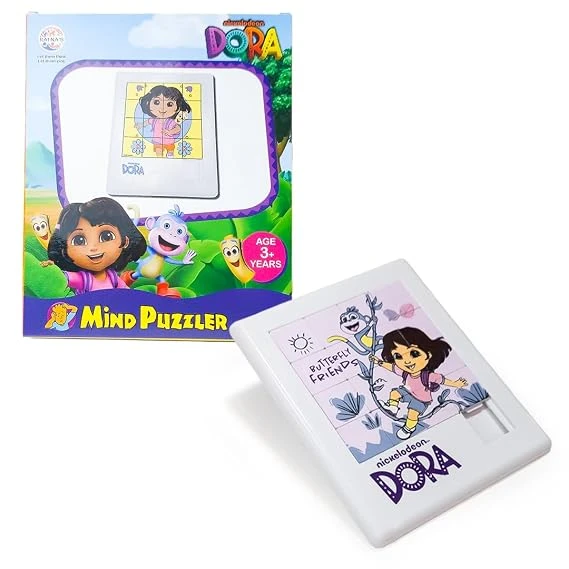Ratna's Dora Mind Puzzler Slide and Solve Framed Puzzle Game,