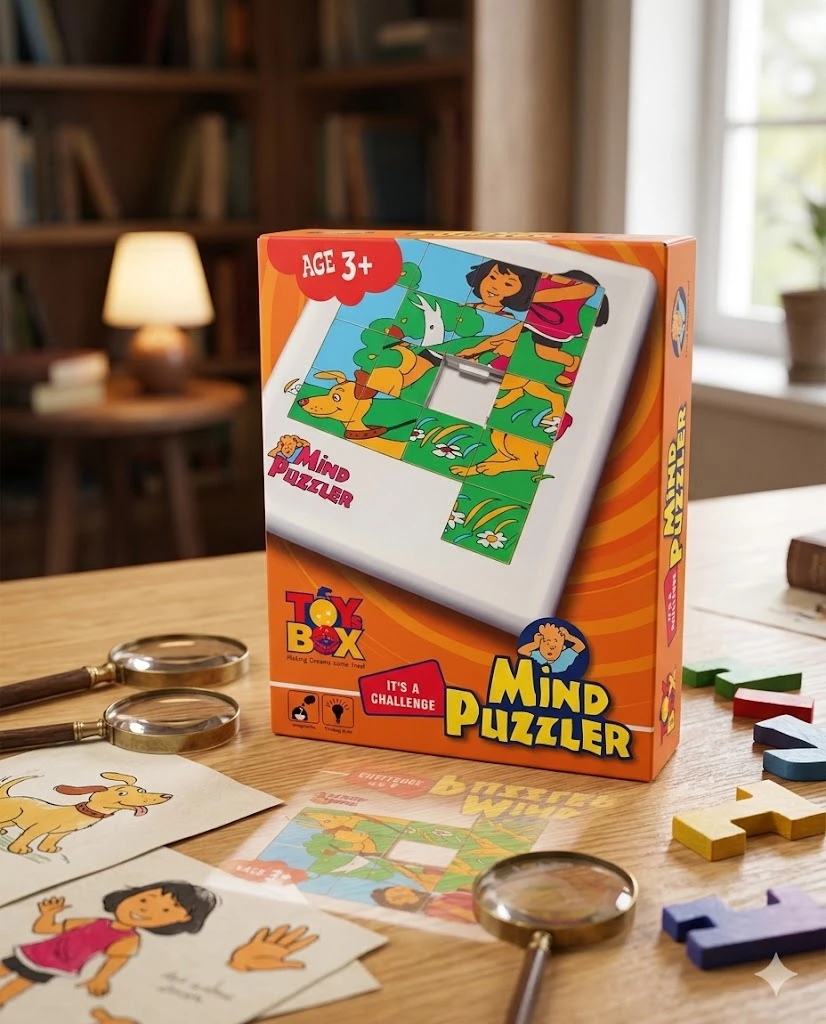 Mind Puzzler, Educational Sliding Puzzle game