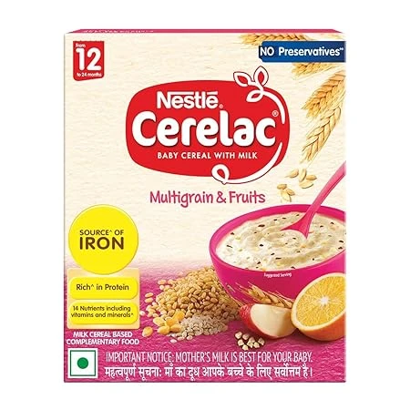 CERELAC Baby Food Cereal Multigrain & Fruits