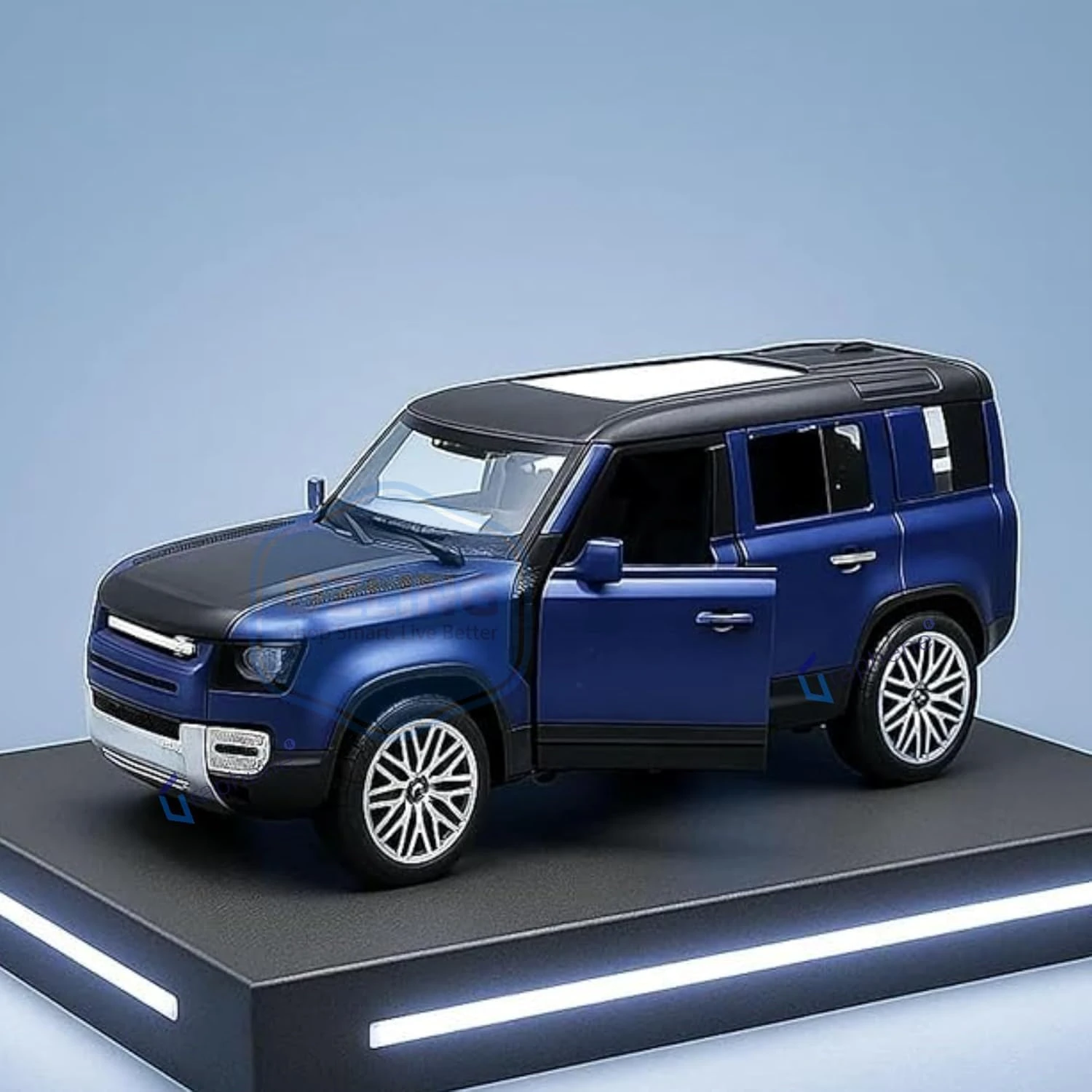 Alloy Trendy Die -Cast Pull Back TOY CAR ( Blue)