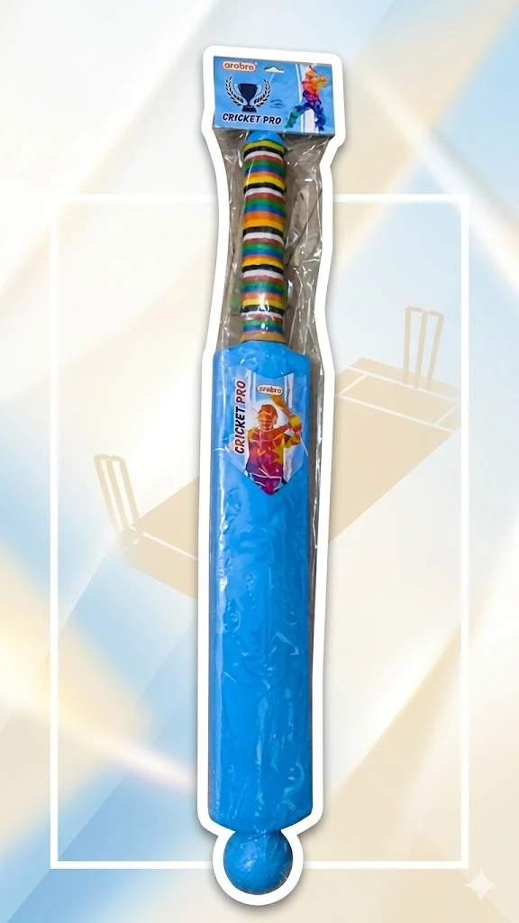 Bat and Ball for Toddler -  Ball Bat Toys Set for Kids Color -( Blue )