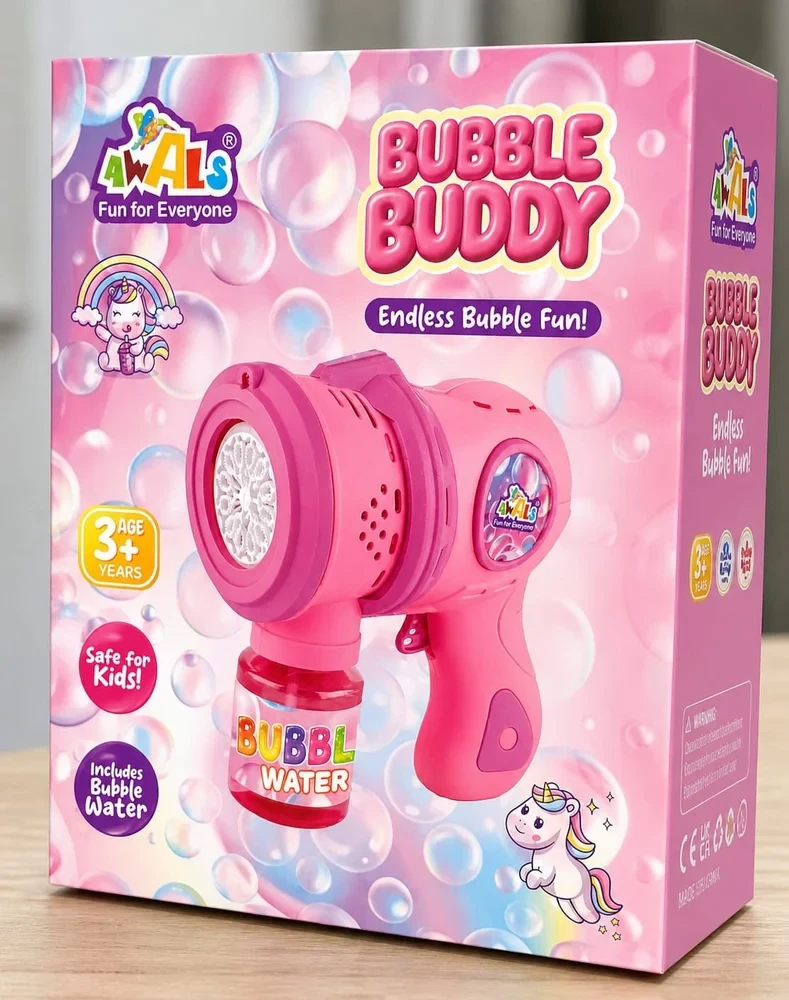 Bubble Buddy Gun ( Kids Bubble Gun)