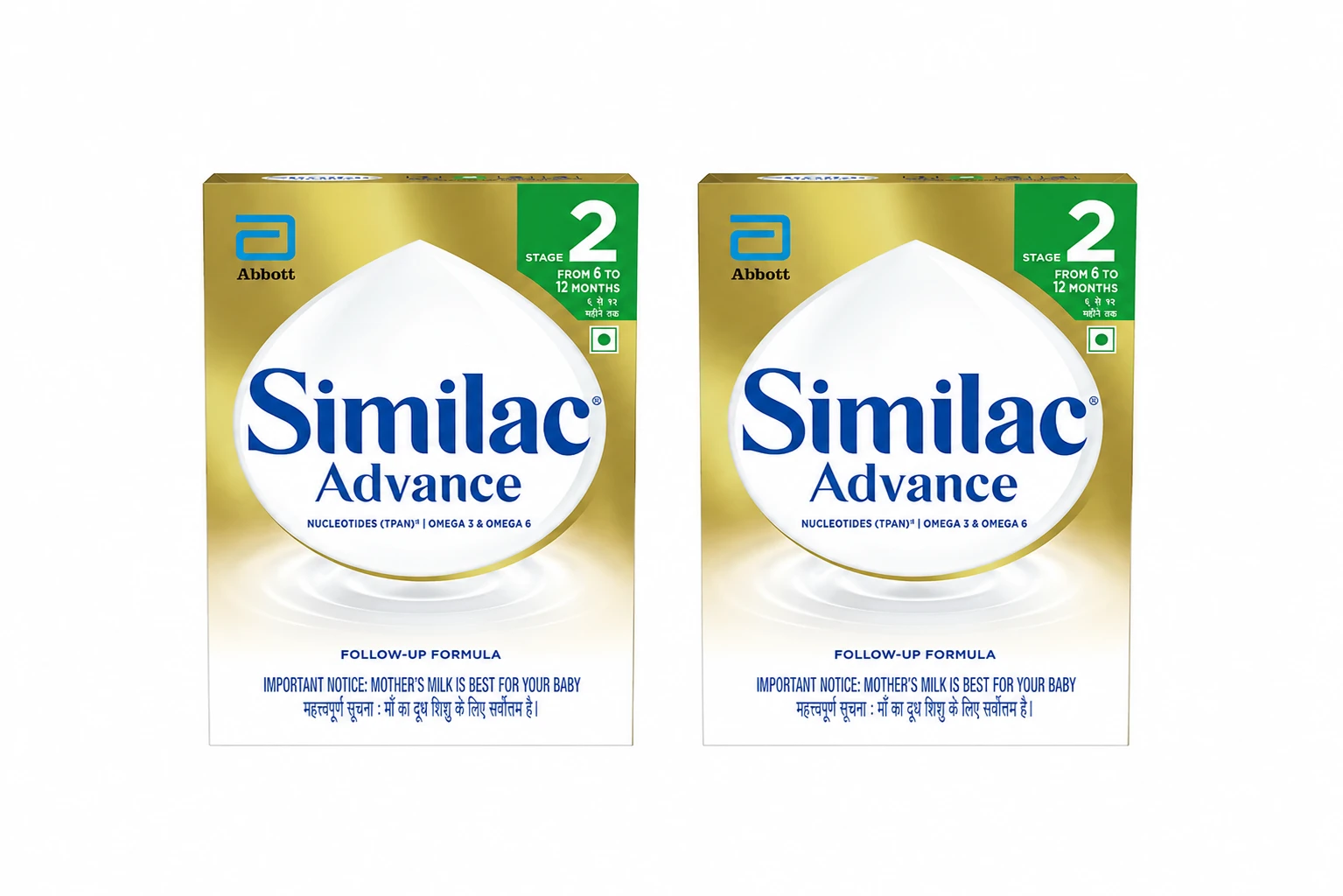 Similac advance stage 2, 400g (Pack of 2)