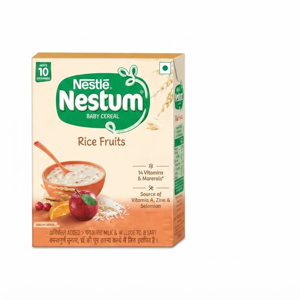 Nestum Baby Cereal  Rice Fruits  -  300g