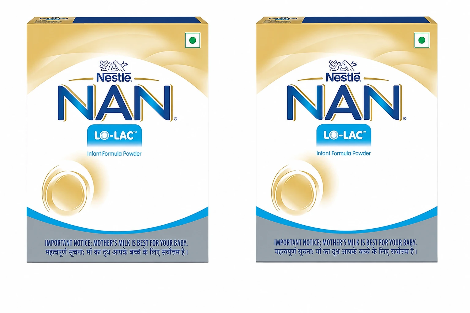 NAN LO-LAC  Infant Formula - 400 gm ( Pack Of 2 )