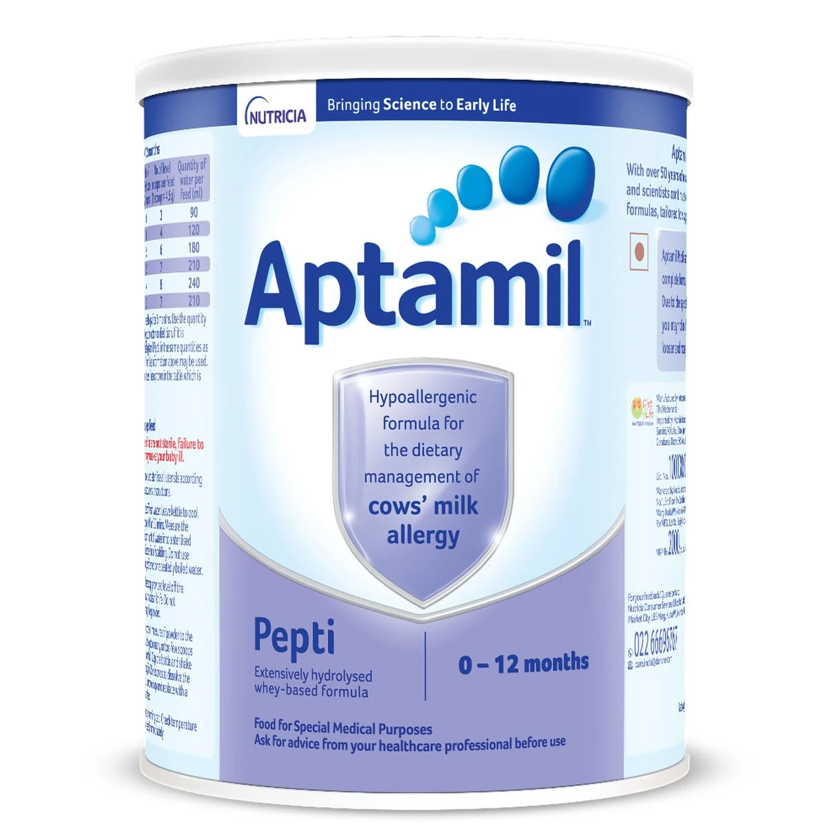 Aptamil Pepti Infant Formula Powder (0 to 12 Months) -, 400 g