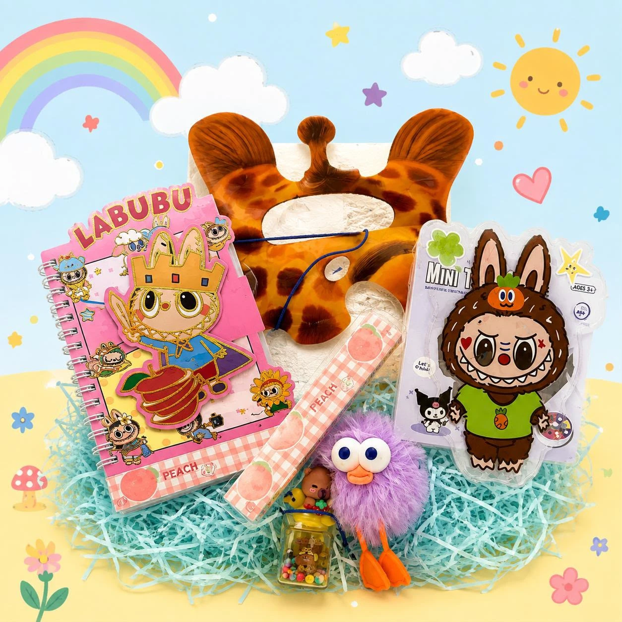 Labubu Fun Fiesta Rakhi Hamper