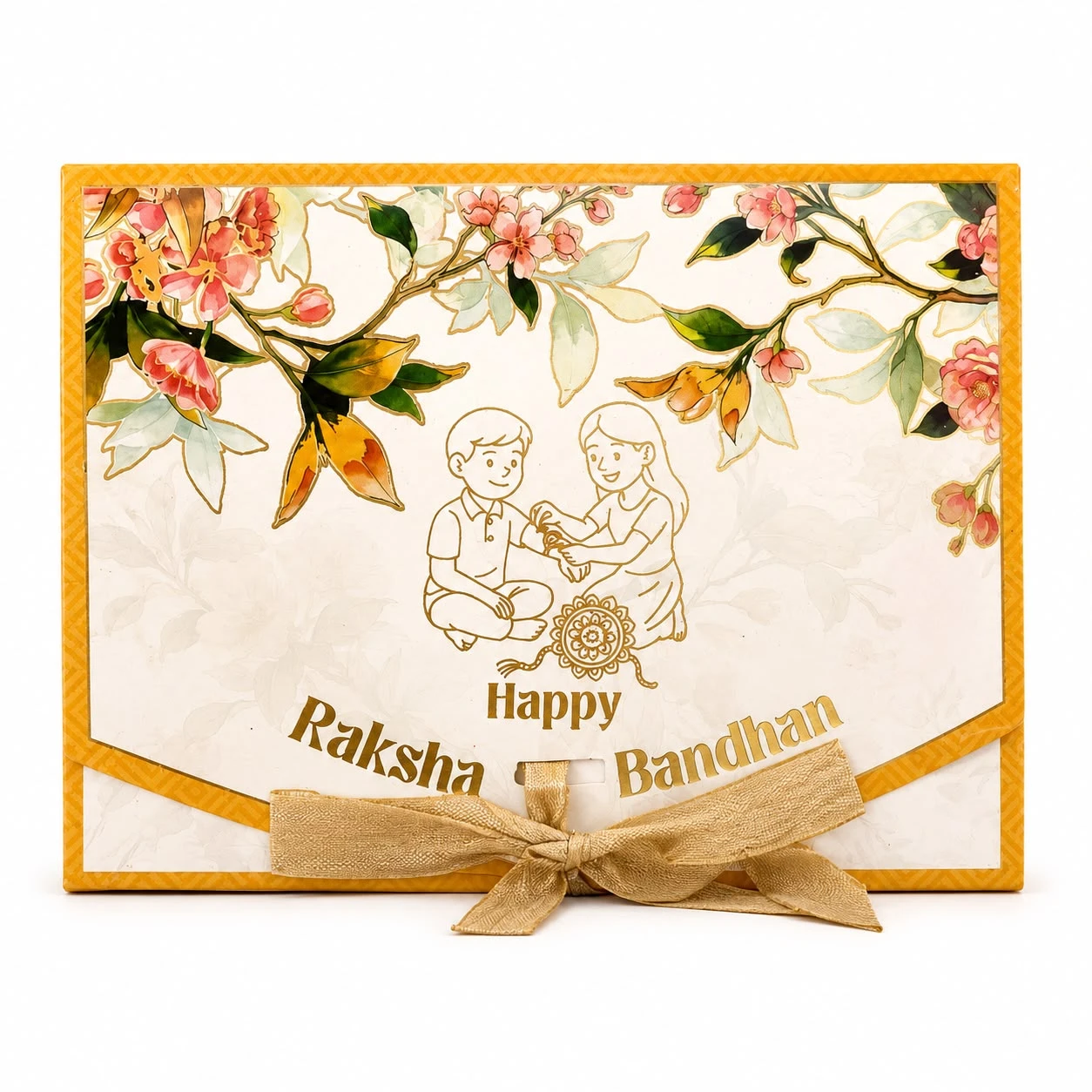 Premium Rakhi Chocolate & Cookie Gift Box