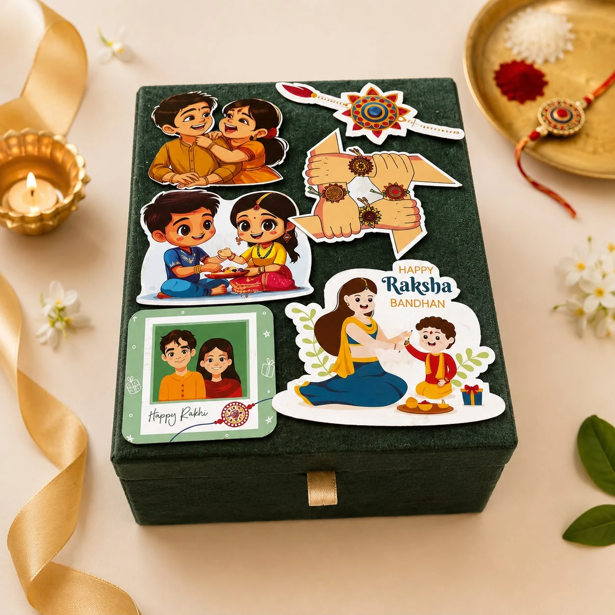 Premium Rakhi Celebration Gift Box
