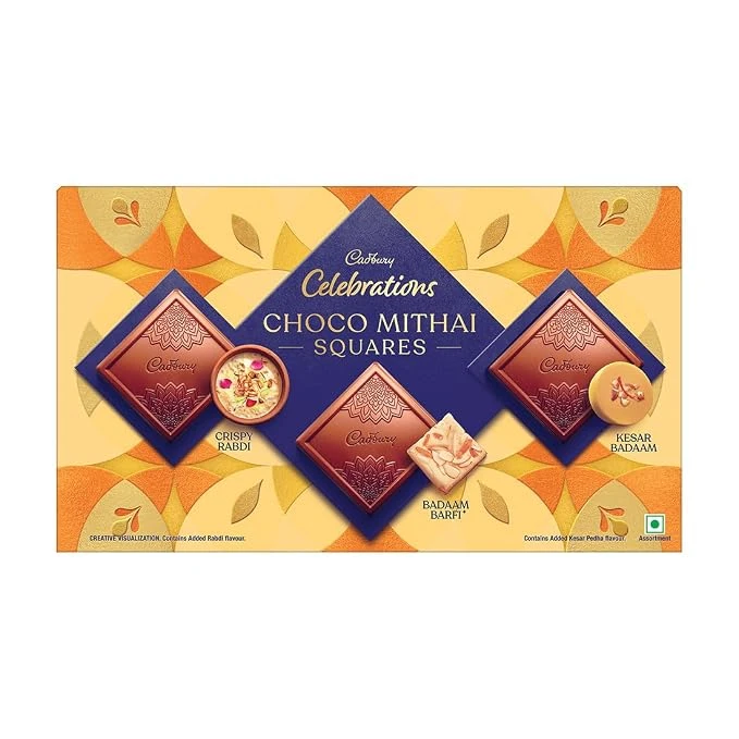 Cadbury Celebrations Chocomithai  Chocolate Gift Box, - 108 g