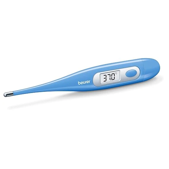Beurer Glass 791.13 Digital Fever Oral Thermometer -(Blue), Pack Of 1