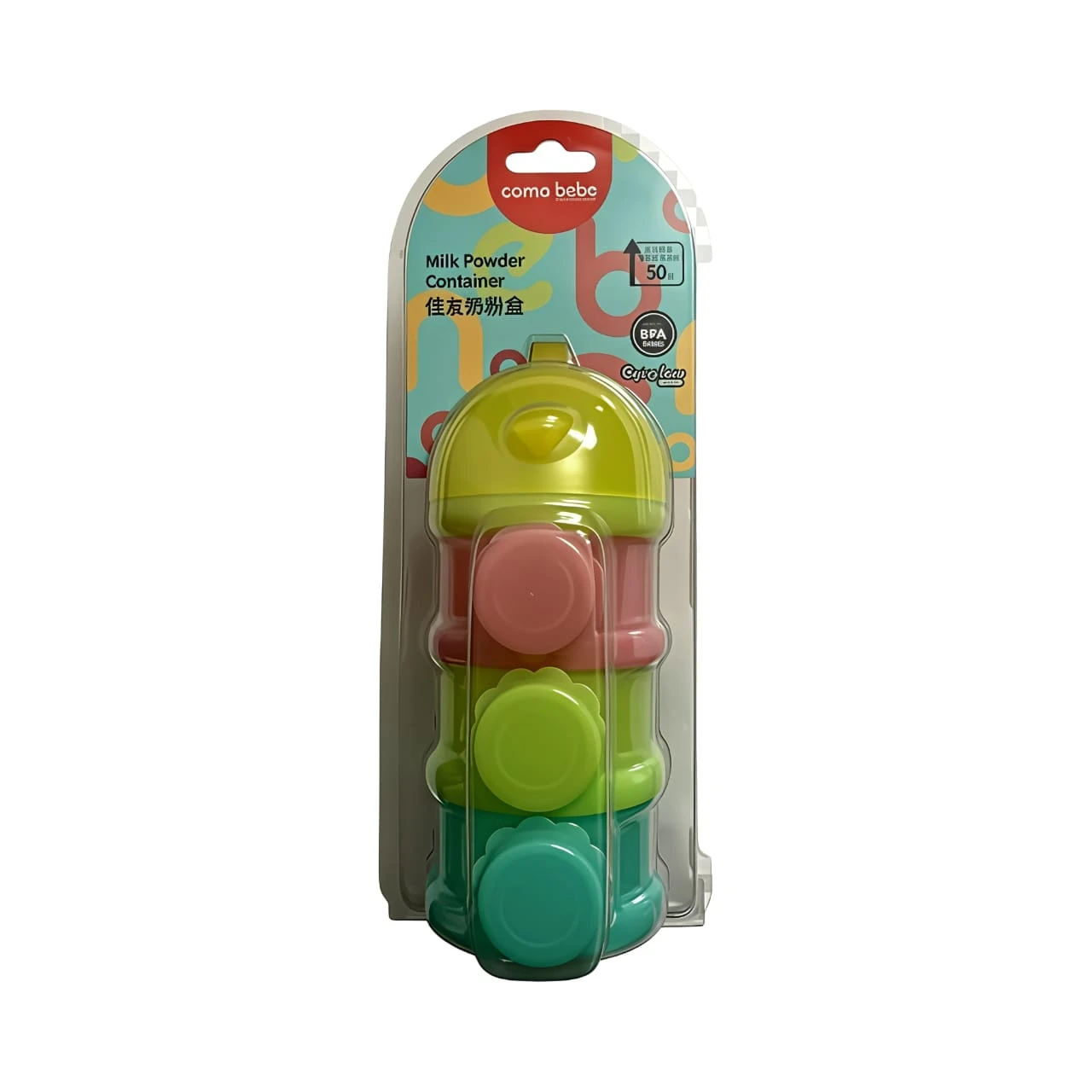 Portable 3-Layer Baby Food Storage Container