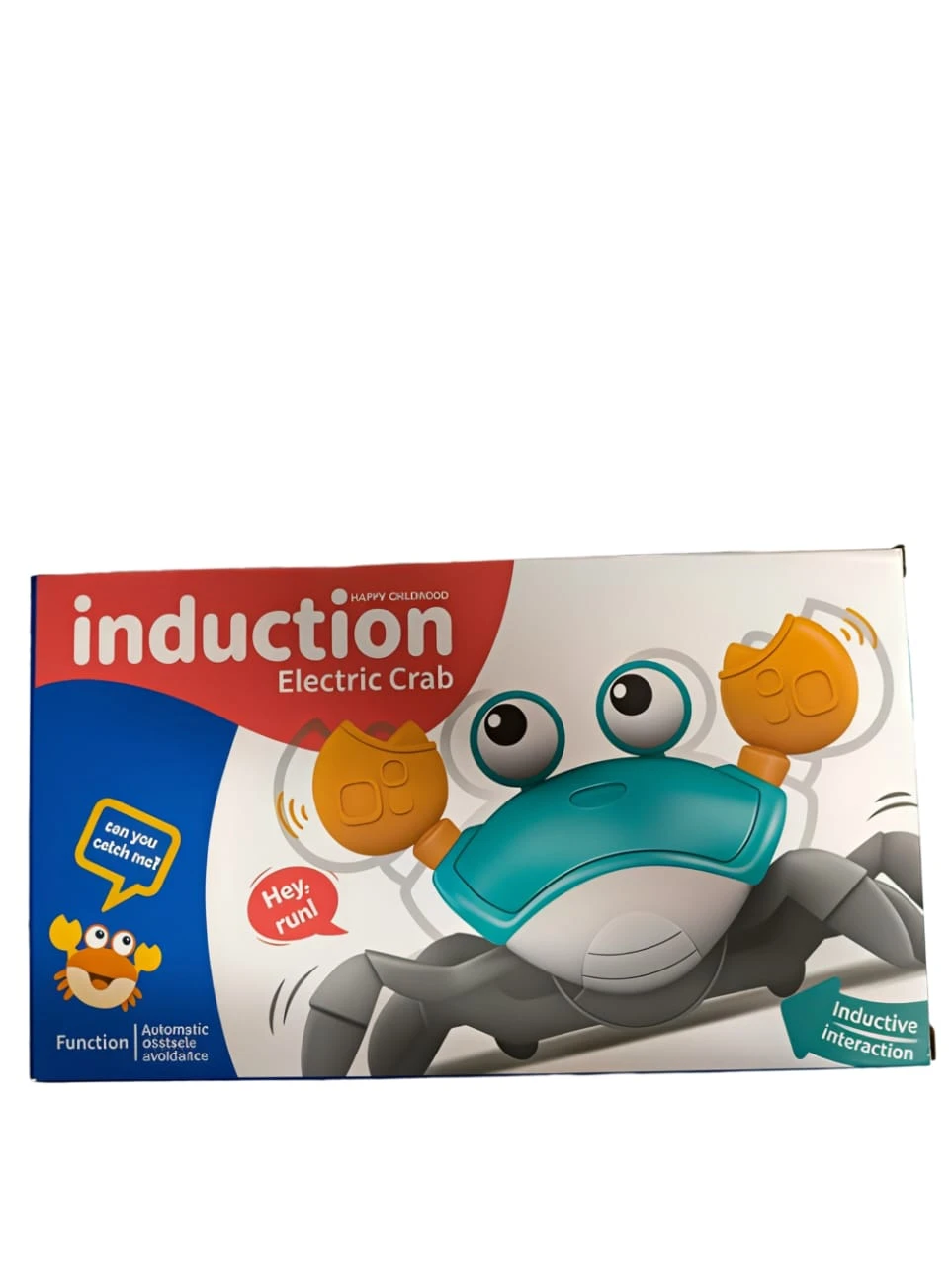 Induction Electric Crab Toy for Kids, Interactive Robotic Toy for Babies