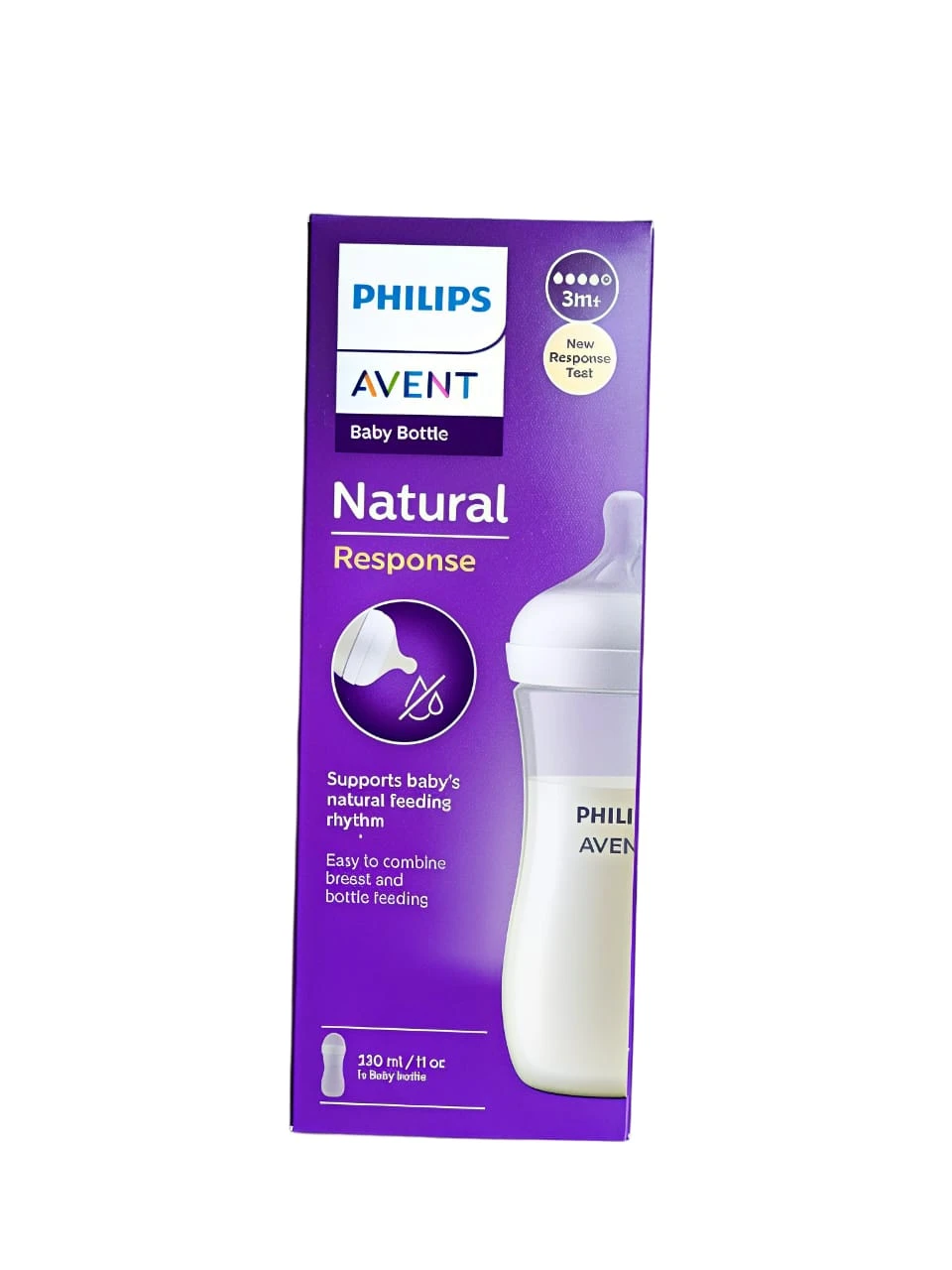 Philips Avent Natural Response(SCY903/01) Plastic Baby Feeding Bottle | No.1 Brand Recommended