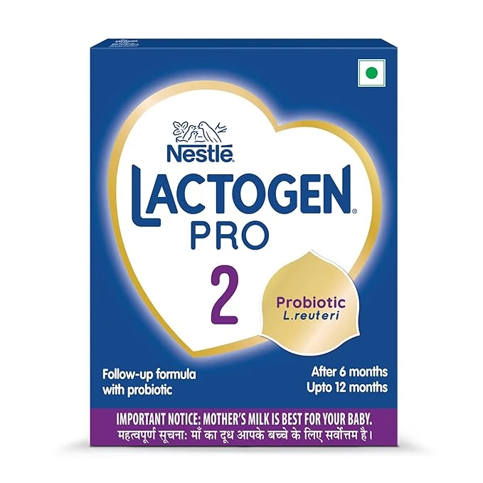 Lactogen Pro 2 Powder, Follow-Up Formula With Probiotic, After 6 Months Up To 12 Months, Bag-In-Box Pack, 400g.