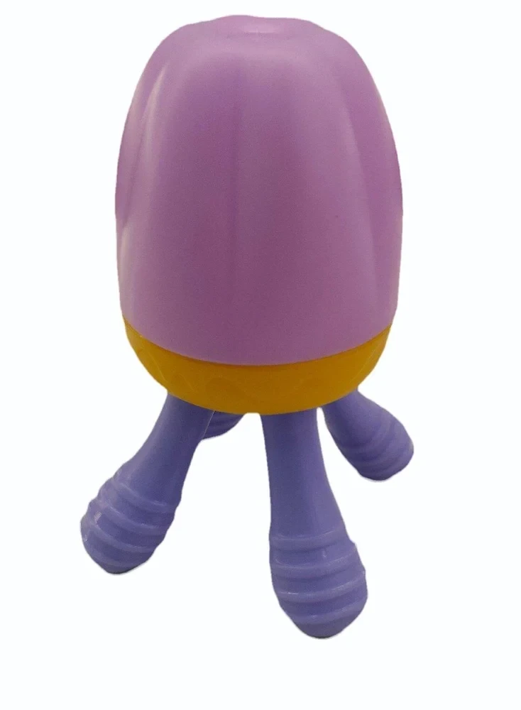 Baby Plastic Silicone Purple Fruit Feeder