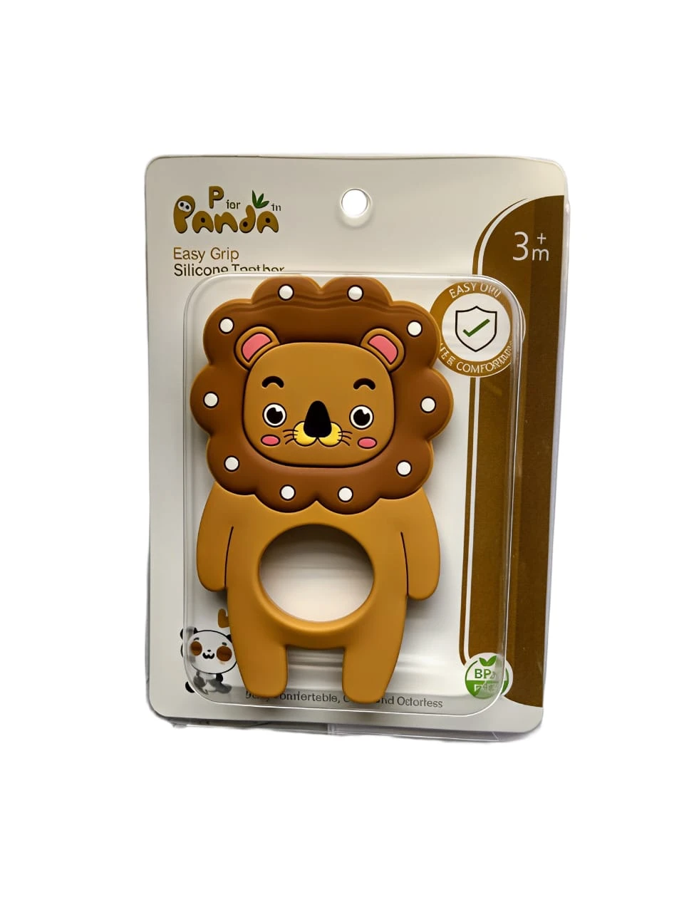 P for Panda Easy Grip Silicone Lion Teetherr