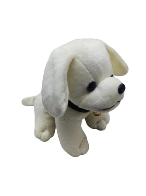 Husky Dog Soft Toy for Kids Birthday Occasion Gift; White Dog Soft Toys for Girls Stuffed Toy; 15 Cm Puppy-Dog for Car Decoration (Suparb)