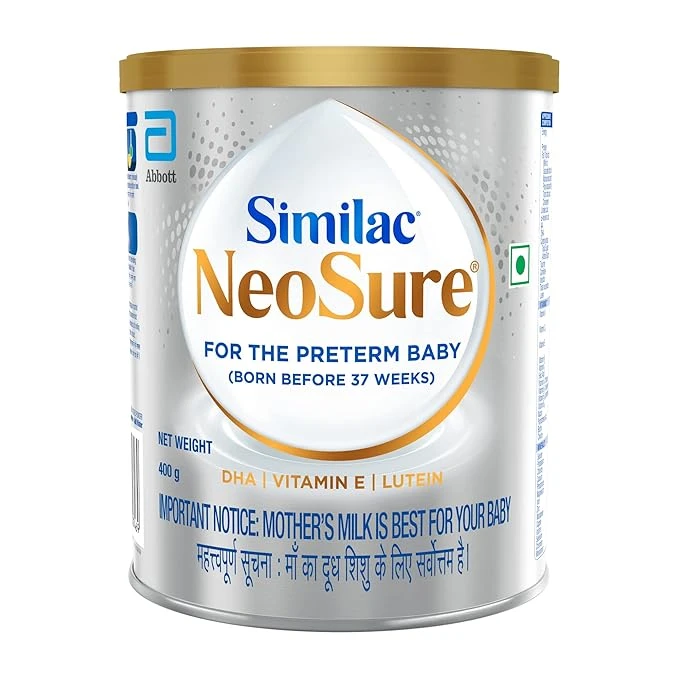 Similac Neosure Preterm Infant Formula Powder 400G Tin, Infant Milk Formula for Preterm Babies Before 37 Weeks