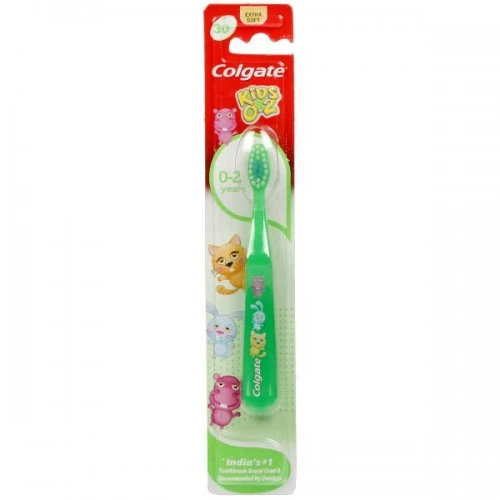 Colgate Kids 0-2 years Extra Soft Toothbrush - Assorted Color