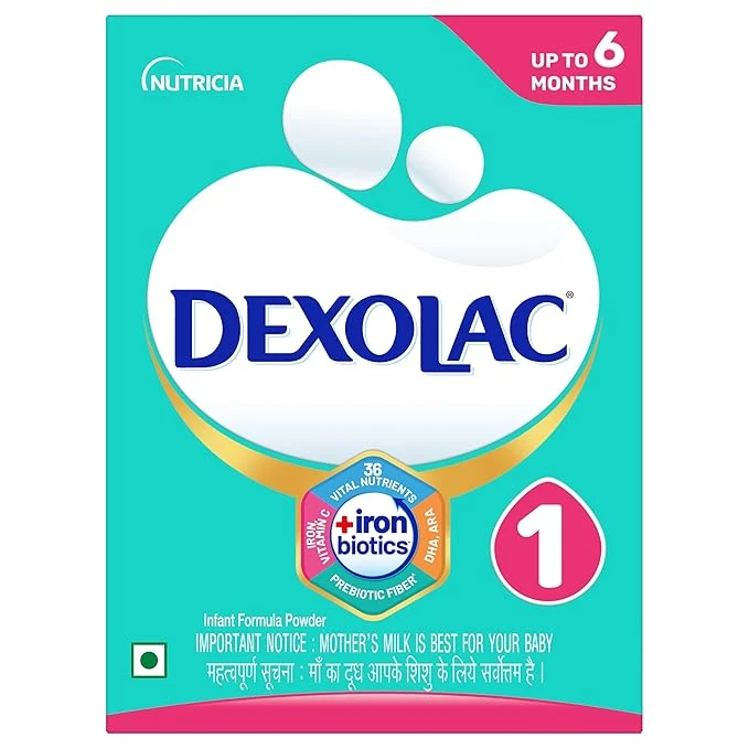 Dexolac Infant Formula Milk Powder for Babies - Stage 1 400g