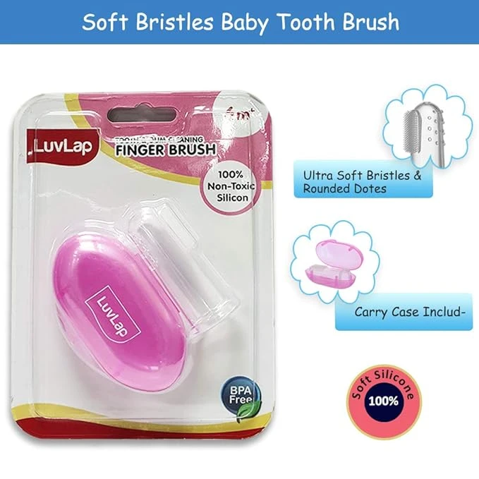 LuvLap Baby Finger Brush